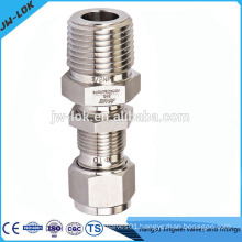 Stainless Steel Bulkhead Compression Fitting